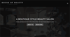 Desktop Screenshot of houseofbeautyshifnal.com